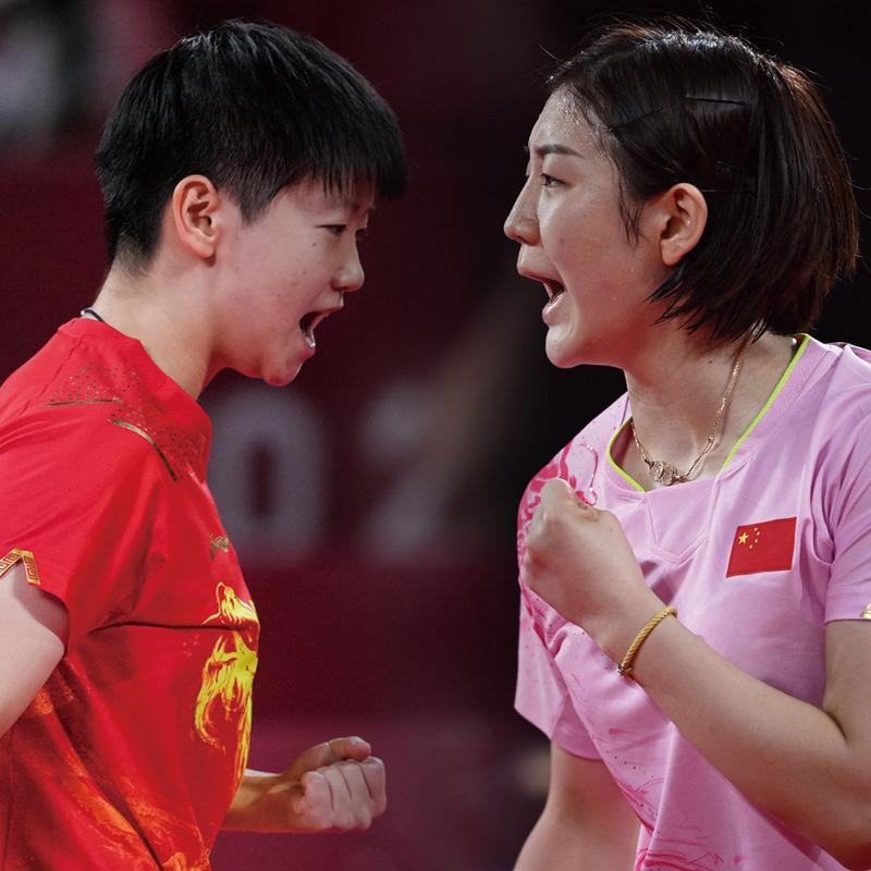 中国vs中国台北女乒比赛的相关图片